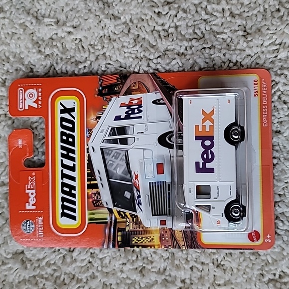 FedEx 🚚 matchbox - Picture 1 of 4